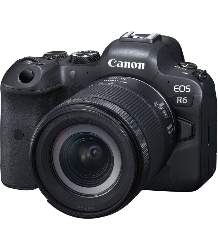 دوربین دیجیتال بدون آینه کانن مدل EOS R6 همراه با لنز RF 24-105mm f/4-7.1 IS STM