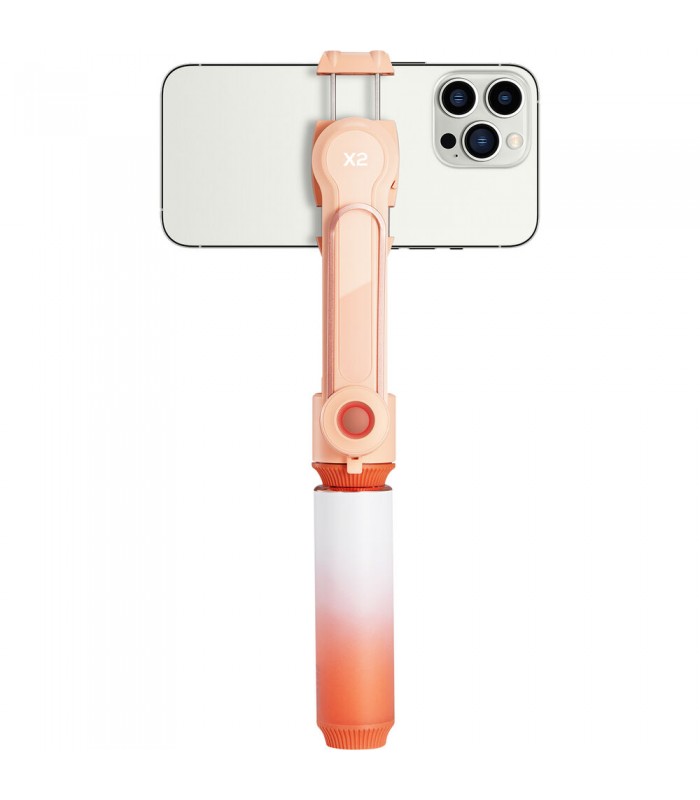 لرزشگیر موبایل دو محوره ژیون مدل Zhiyun-Tech Smooth-X2 رنگ نارنجی