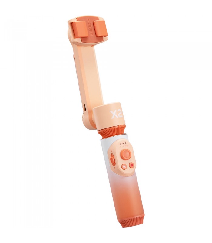 لرزشگیر موبایل دو محوره ژیون مدل Zhiyun-Tech Smooth-X2 رنگ نارنجی