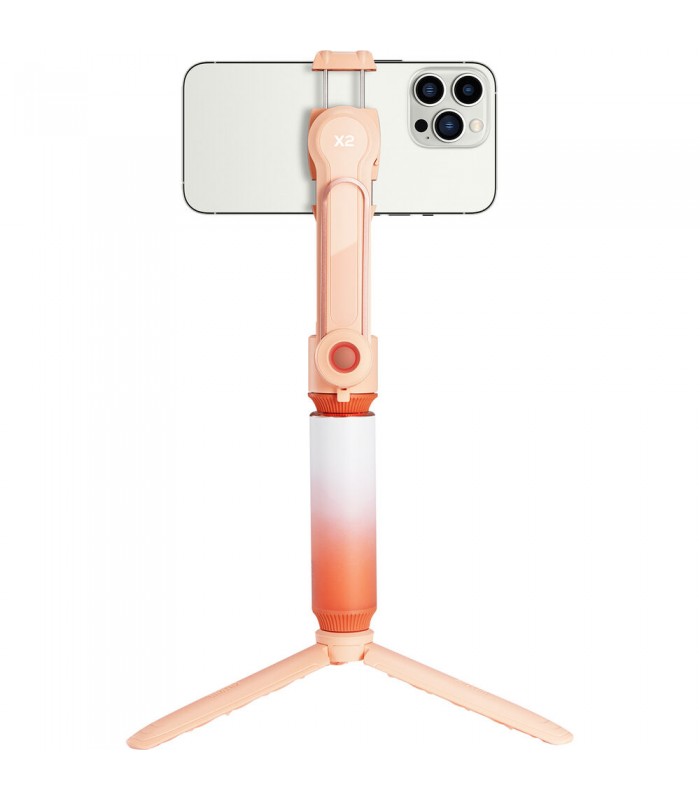 لرزشگیر موبایل دو محوره ژیون مدل Zhiyun-Tech Smooth-X2 رنگ نارنجی