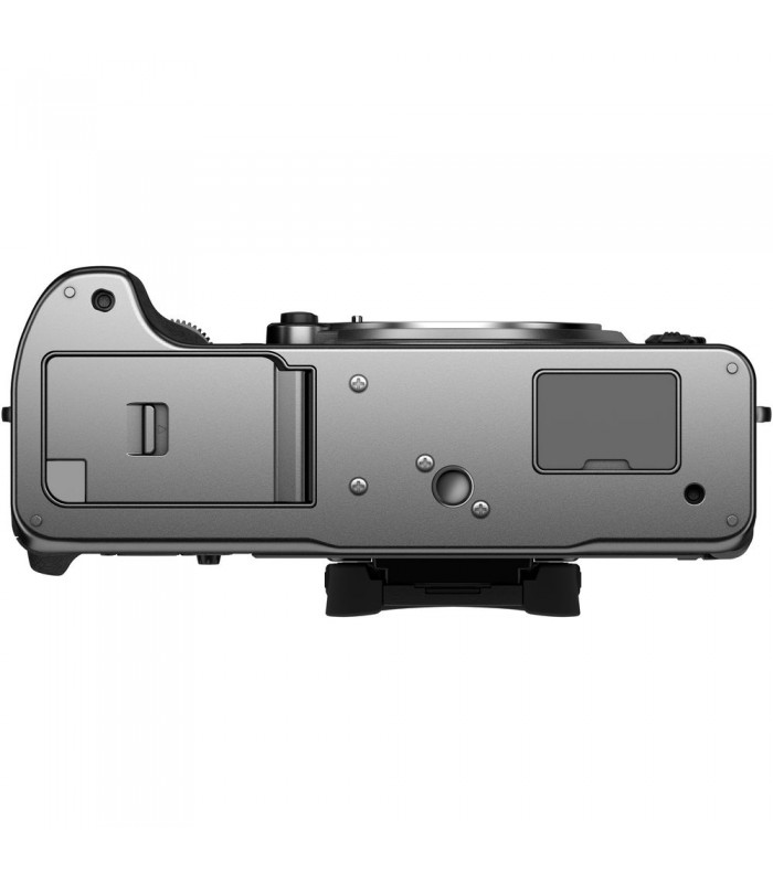 دوربین بدون آینه فوجی فیلم مدل Fujifilm X-T4 رنگ نقره‌ای به همراه لنز ۸۰-۱۶ میلی‌متری