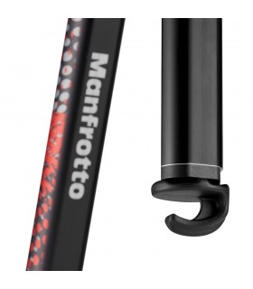 سه‌پایه آلومینیمی مانفروتو مدل Manfrotto Element MII به همراه بال هد رنگ قرمز