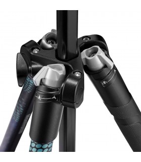 سه‌پایه آلومینیمی مانفروتو مدل Manfrotto Element MII به همراه بال هد رنگ آبی