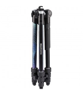 سه‌پایه آلومینیمی مانفروتو مدل Manfrotto Element MII به همراه بال هد رنگ آبی