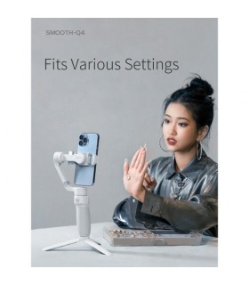 گیمبال لرزشگیر موبایل ژیون مدل Zhiyun-Tech Smooth-Q4 کیت کومبو