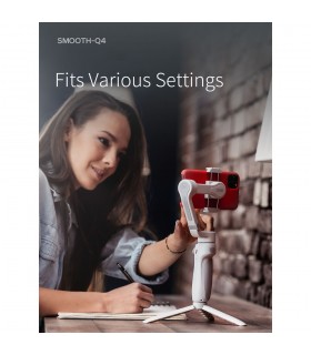گیمبال لرزشگیر موبایل ژیون مدل Zhiyun-Tech Smooth-Q4 کیت کومبو