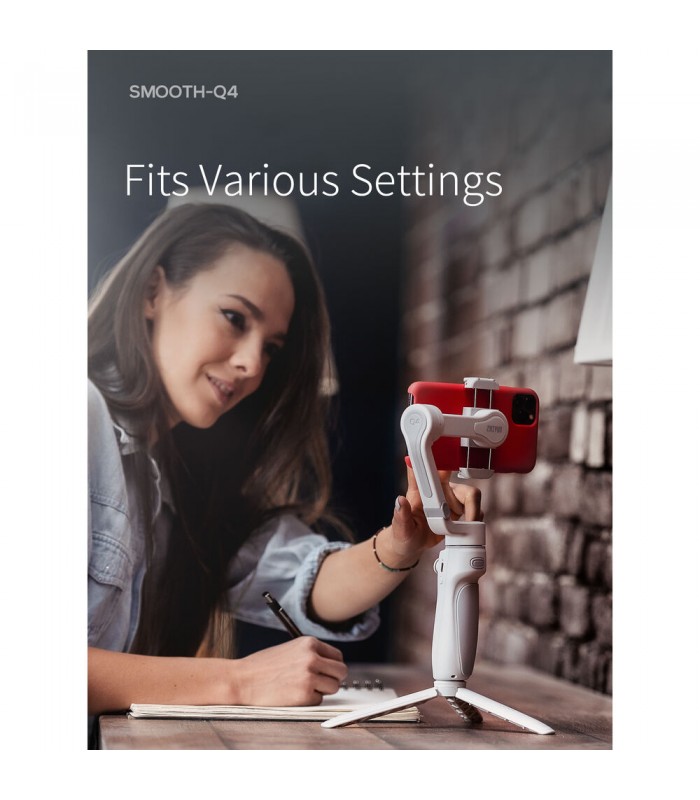 گیمبال لرزشگیر موبایل ژیون مدل Zhiyun-Tech Smooth-Q4 کیت کومبو