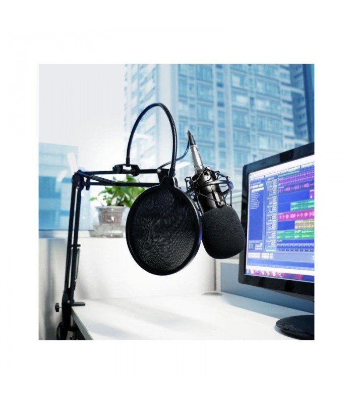 میکروفون کندانسر فونیکس مدل BM800 به‌همراه کارت صدا مدل V8