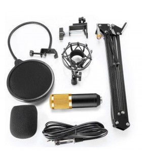 میکروفون کندانسر فونیکس مدل BM800 به‌همراه کارت صدا مدل V8