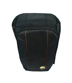 کیف شانه‌آویز عکاسی ویست مدل Vist VD20 L رنگ مشکی-چرم قهوه‌ای