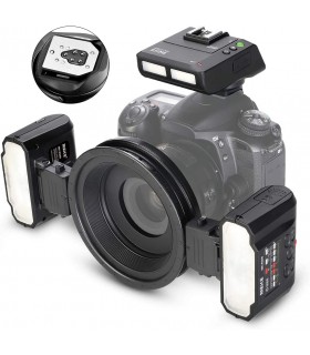 کیت رینگ فلاش ماکرو Meike مدل MK-MT24II _مخصوص دوربین های کانن