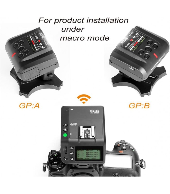 کیت رینگ فلاش ماکرو Meike مدل MK-MT24II _مخصوص دوربین های کانن