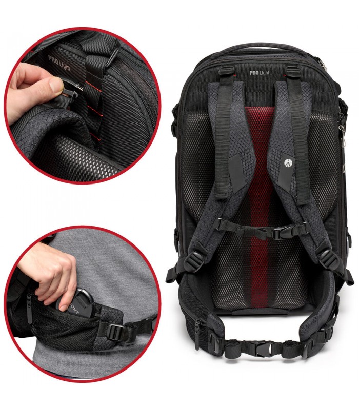 کوله پشتی مانفروتو مدل Manfrotto Pro Light Flex Loader 17L - MB PL2-BP-FX-L لارج