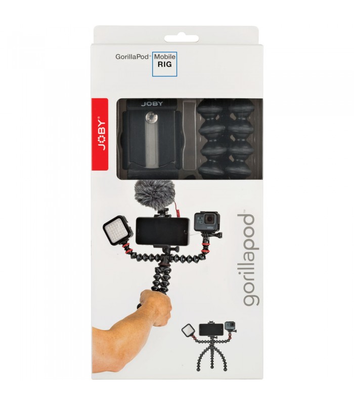 سه پایه انعطاف پذیر و ریگ جابی مدل JOBY GorillaPod Mobile Rig - JB01533