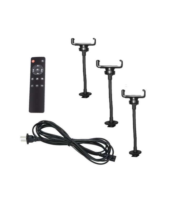 رینگ لایت ۱۸ اینچی جی ماری مدل FM-18R همراه با میکروفون یقه‌ای Jmary MC-R2