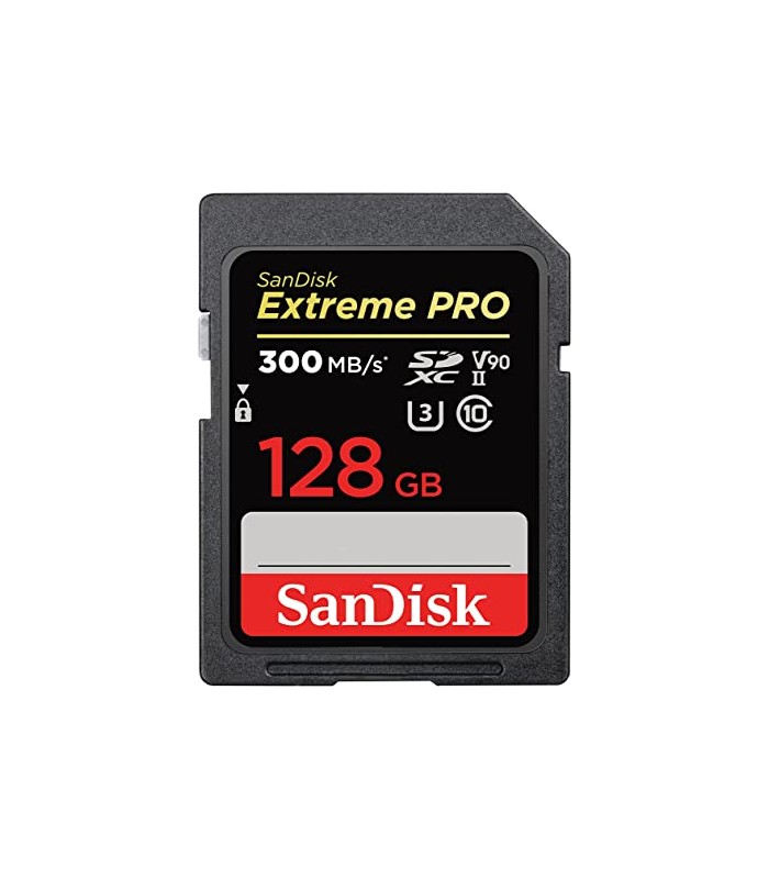 کارت حافظه ۱۲۸ گیگابایتی سن‌ دیسک مدل SanDisk Extreme PRO SDXC UHS-II
