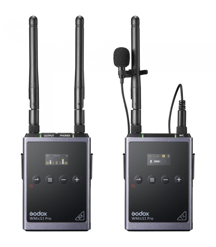 کیت میکروفون بی سیم گودوگس مدل Godox WMicS1 Pro Kit 1