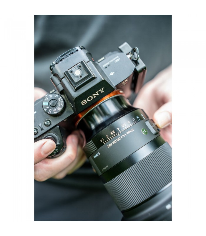 لنز سیگما مدل Sigma 20mm f/1.4 DG DN Art مانت E سونی