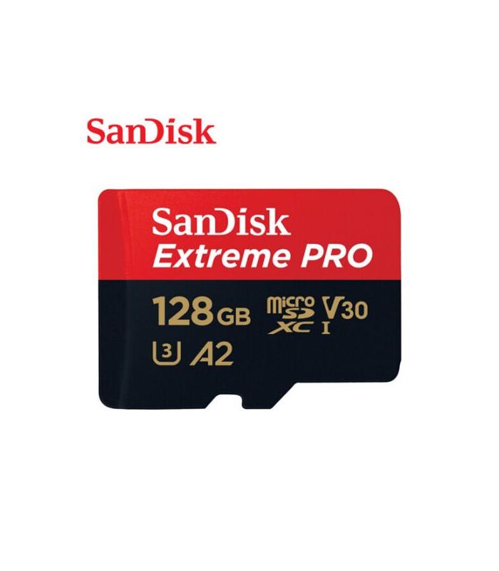 کارت حافظه سن‌دیسک مدل Sandisk 128GB Extreme PRO UHS-I U3 microSDXC Card 200MB/s