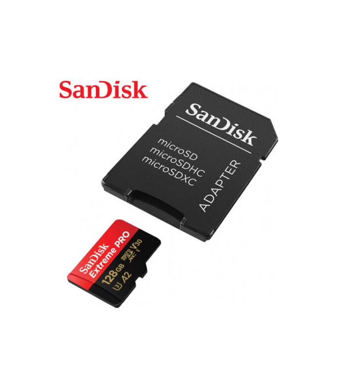 کارت حافظه سن‌دیسک مدل Sandisk 128GB Extreme PRO UHS-I U3 microSDXC Card 200MB/s
