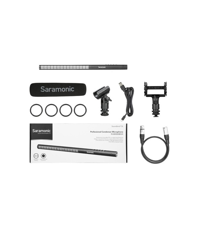 میکروفون شات گان سارامونیک مدل Saramonic SoundBird T3L