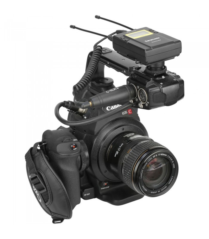 مبدل ۳.۵ میلی‌متری به XLR سارامونیک مدل Saramonic C-XLR+ دارای مبدل فانتوم پاور