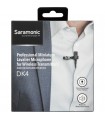 میکروفون یقه‌ای مخصوص گیرنده‌های بی‌سیم Saramonic مدل DK4A