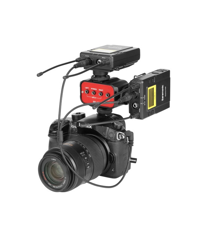 کابل قفل‌دار دو به یک ۳.۵ میلی‌متری سارامونیک مدل Saramonic SR-C2004