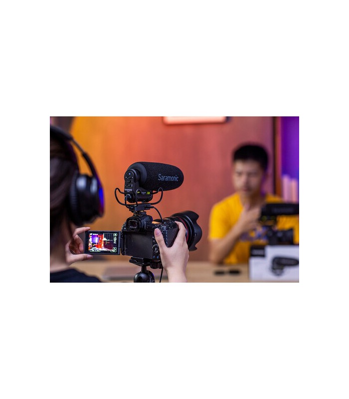 میکروفون شات گان رودوربینی سارامونیک مدل Saramonic Vmic5