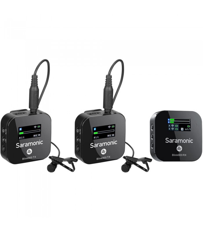کیت دوتایی میکروفن بی سیم سارامونیک مدل Saramonic Blink 900 B2