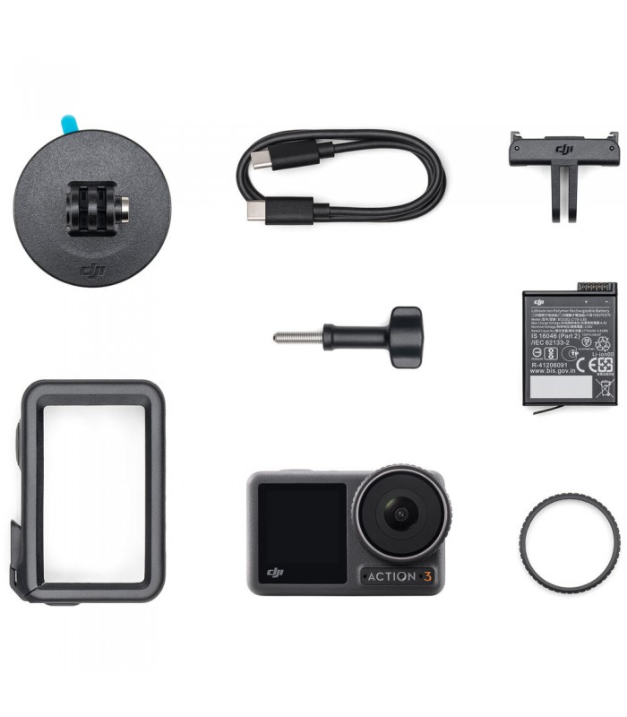 دوربین ورزشی اسمو اکشن ۳ | DJI Osmo Action 3 پک استاندارد کمبو