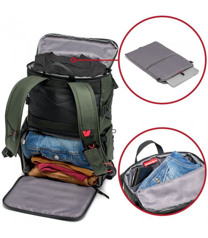 کوله‌پشتی دوربین مانفروتو مدل 12L Street Slim - MB MS2-BP