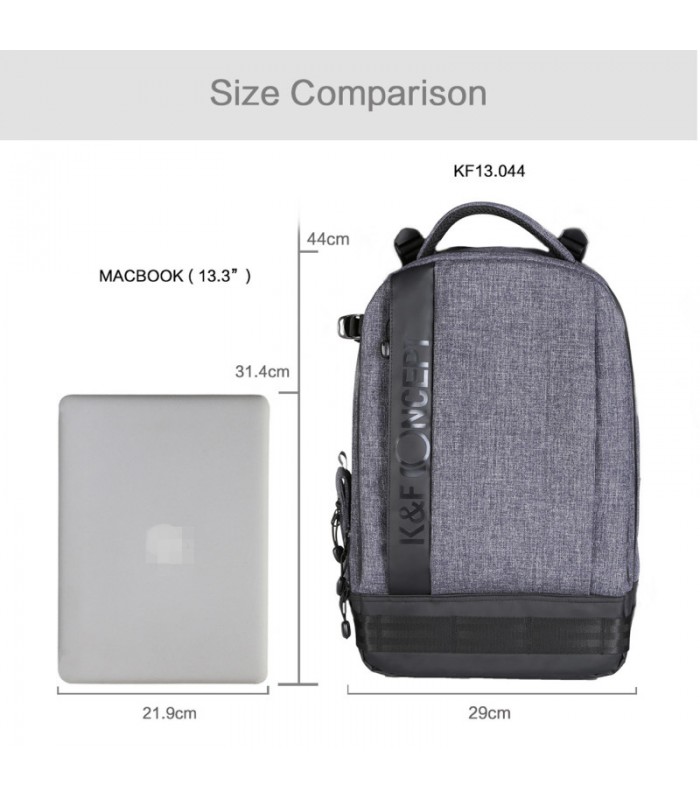 کوله‌پشتی دوربین K&F Concept مدل 13.044