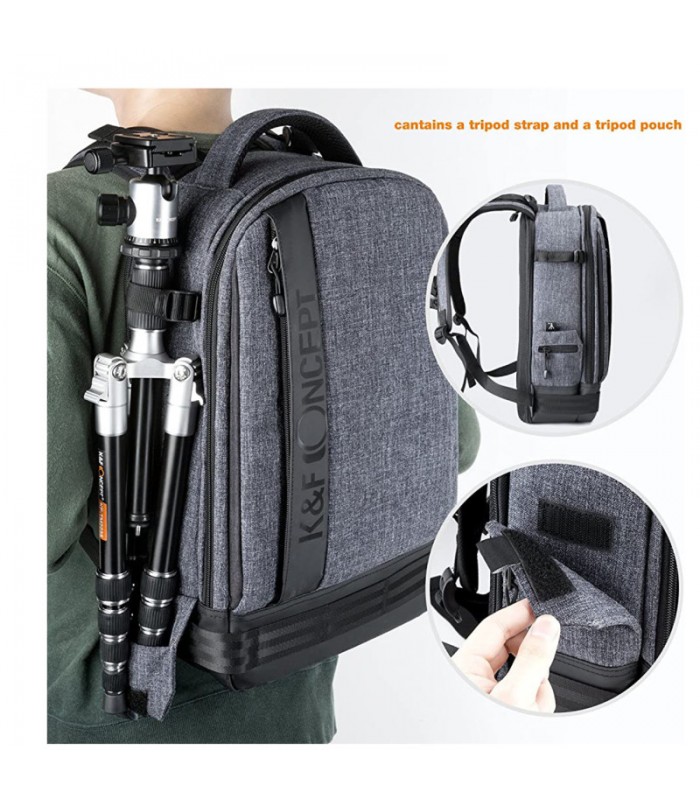 کوله‌پشتی دوربین K&F Concept مدل 13.044