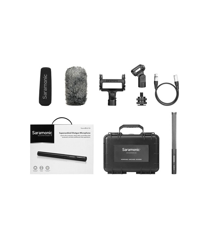 میکروفون شات گان Saramonic مدل Soundbird V6