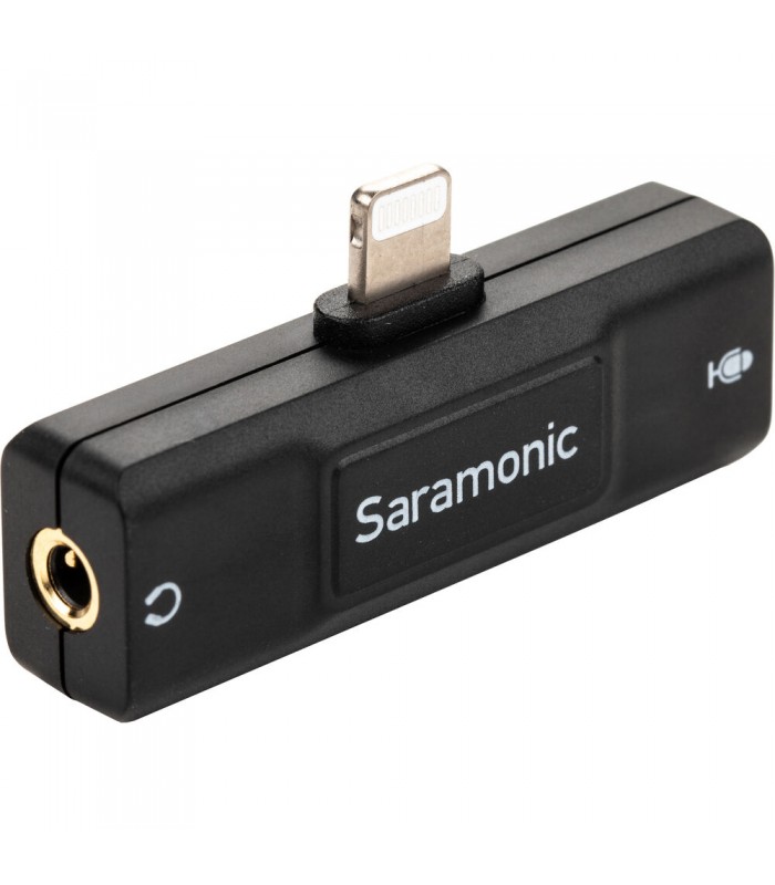 رابط صوتی سارامونیک مدل Saramonic SR-EA2D کانکتور لایتنینگ