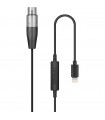 کابل مبدل میکروفون XLR به لایتنینگ مدل LC-XLR