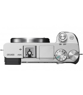 دوربین سونی Alpha a6400 با لنز Sony 16-50mm رنگ نقره‌ای - پیکسل