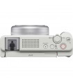 دوربین کامپکت سونی مدل Sony ZV-1F رنگ سفید همراه با لوازم ولاگری