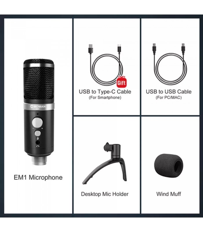 میکروفون رومیزی سینکو مدل Synco Moman EM1