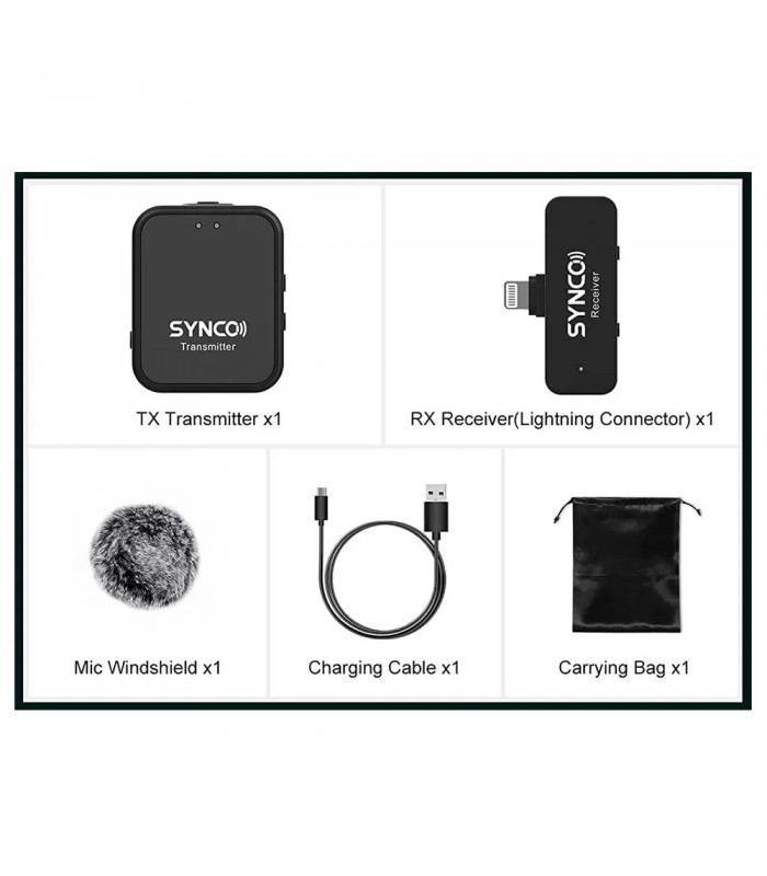 میکروفون بی‌سیم سینکو مدل SYNCO G1L