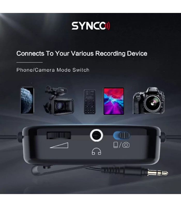 میکروفون یقه‌ای سینکو مدل Synco S6M2