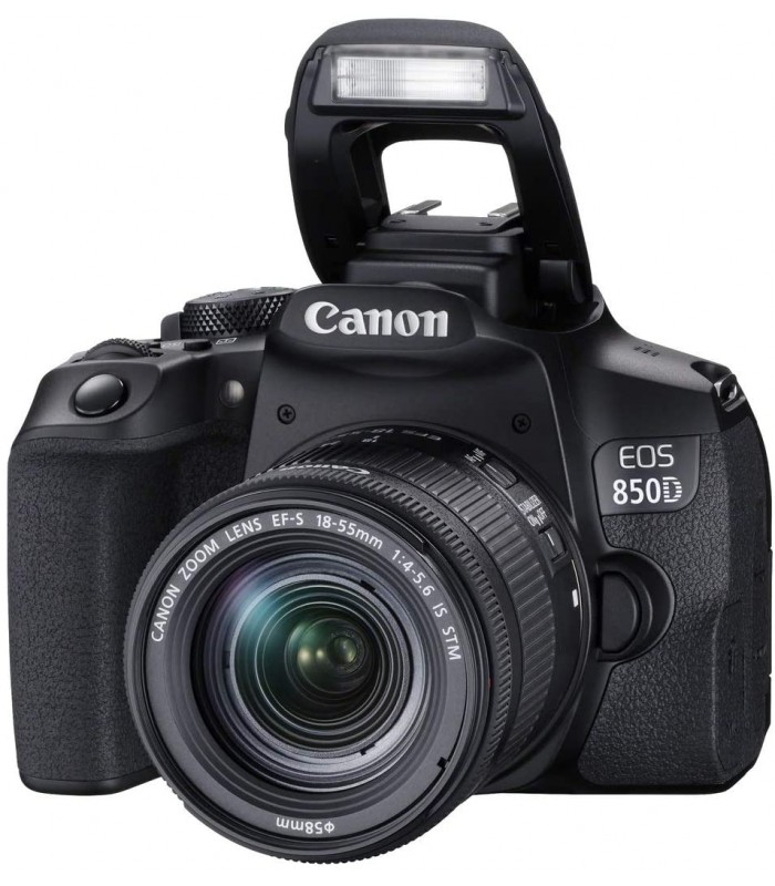 دوربین دست دوم دیجیتال کانن مدل 850D همراه با لنز EF-S 18-55mm IS STM