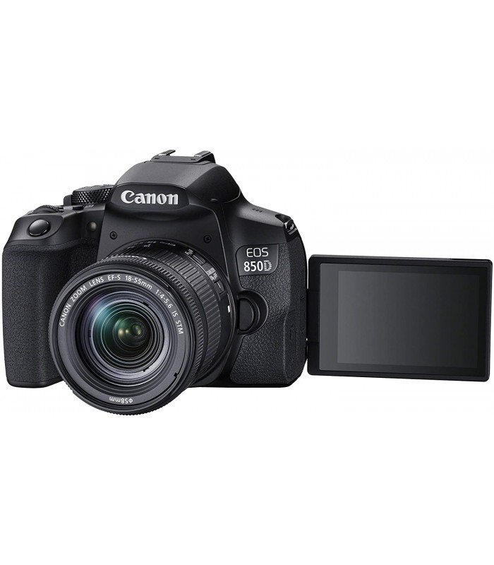 دوربین دست دوم دیجیتال کانن مدل 850D همراه با لنز EF-S 18-55mm IS STM