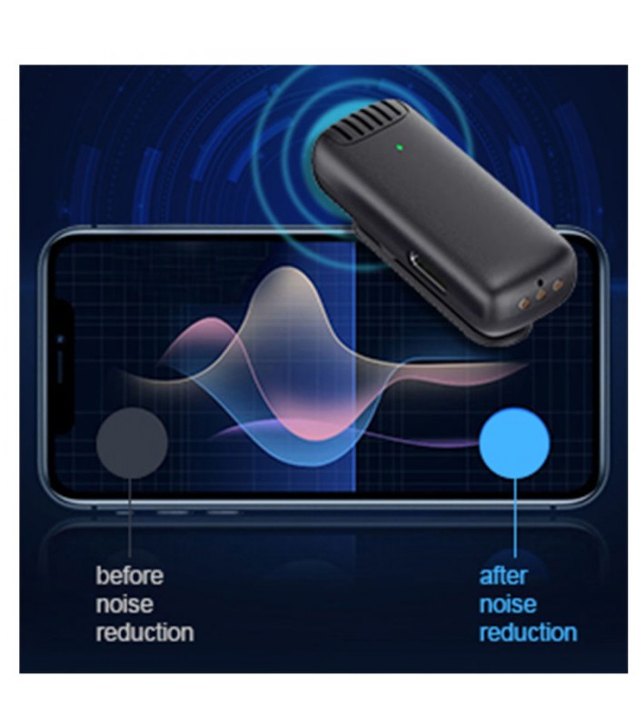 میکروفون بی‌سیم EM-2 - مناسب برای دستگاه‌های iOS