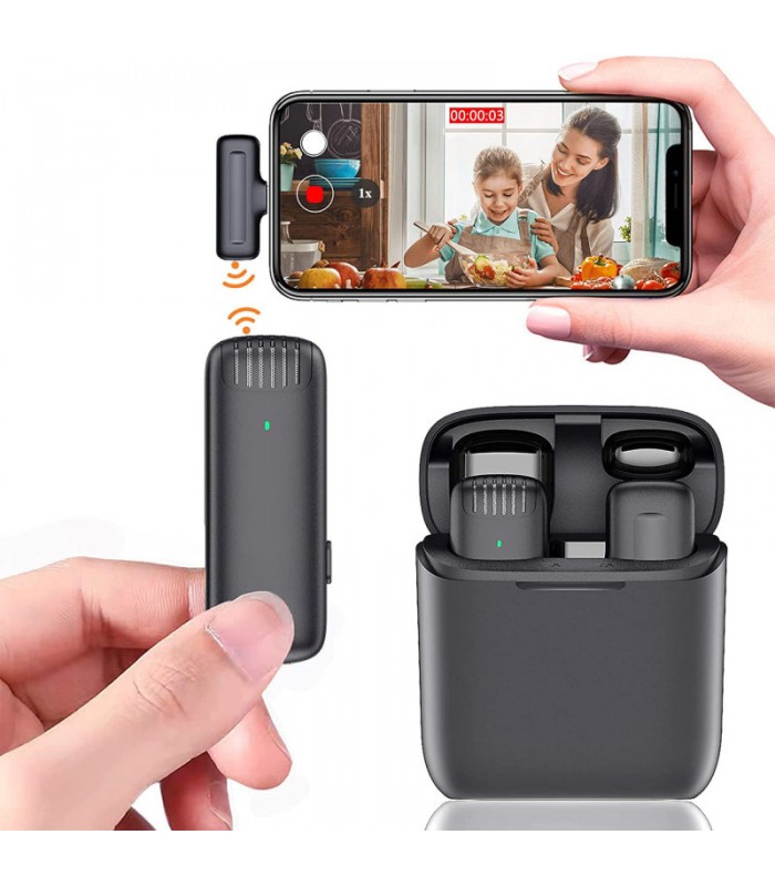 میکروفون بی‌سیم EM-2 - مناسب برای دستگاه‌های iOS