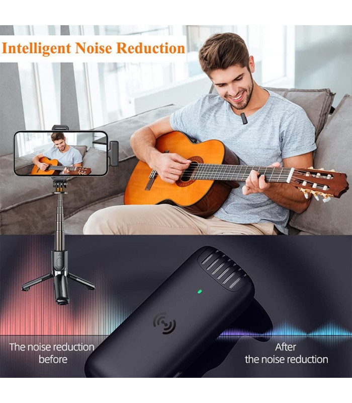 میکروفون بی‌سیم EM-2 - مناسب برای دستگاه‌های iOS