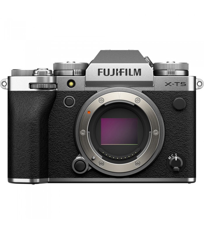 دوربین بدون آینه فوجی فیلم مدل Fujifilm X-T5 رنگ نقره‌ای