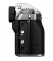 دوربین بدون آینه فوجی فیلم مدل Fujifilm X-T5 رنگ نقره‌ای همراه با لنز XF 16-80mm