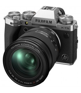 قیمت دوربین بدون آینه فوجی فیلم مدل Fujifilm X-T5 رنگ نقره‌ای - پیکسل